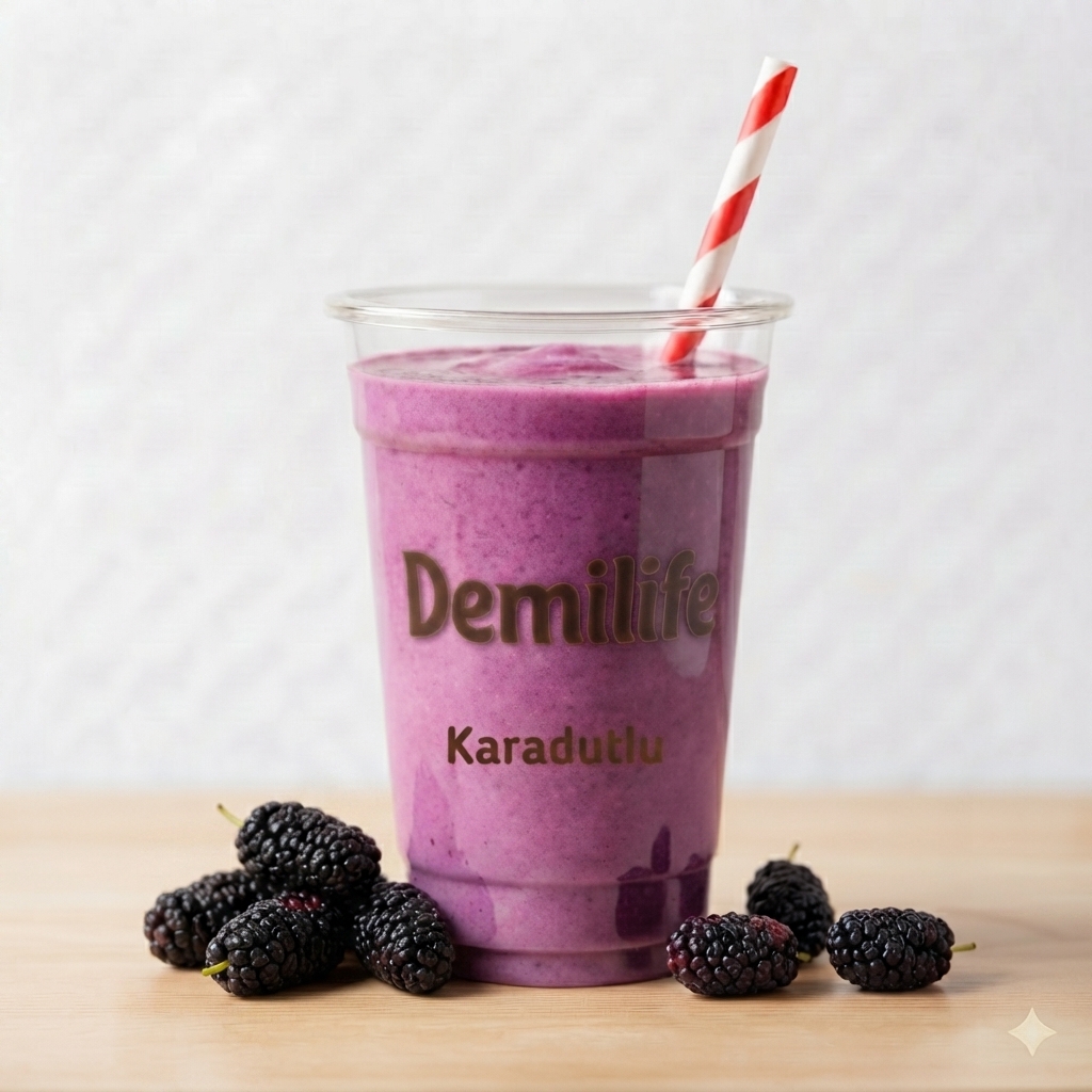 Böğürtlenli  Milkshake +1 Bedava