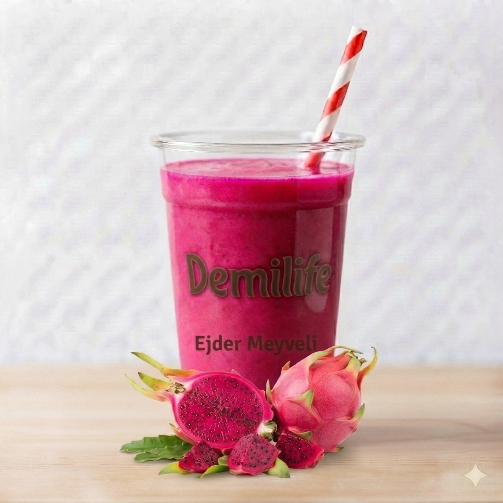 Ejder Meyveli Milkshake +1 Bedava