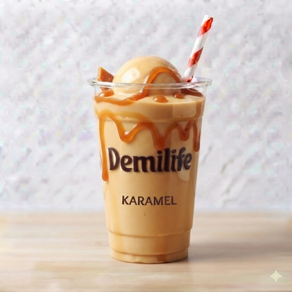 Karamel Milkshake +1 Bedava