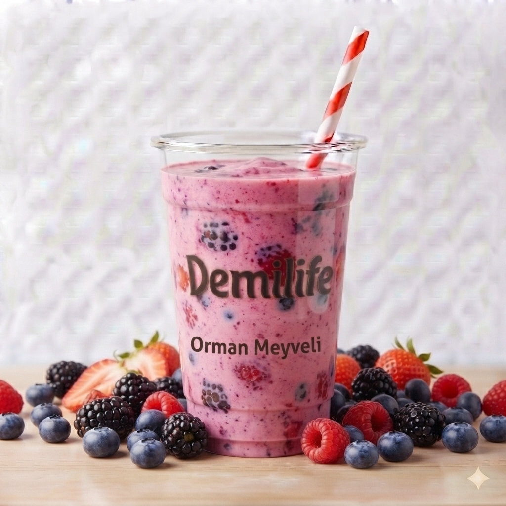 Orman Meyveli Milkshake +1 Bedava